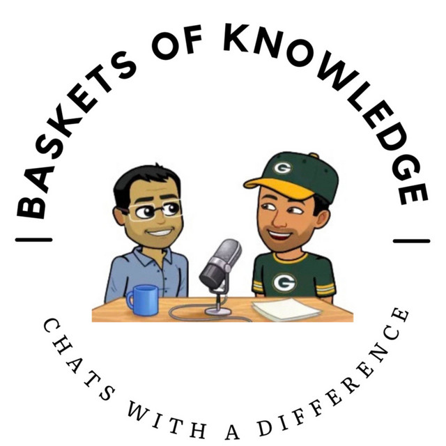 podcast tile of cartoon hosts